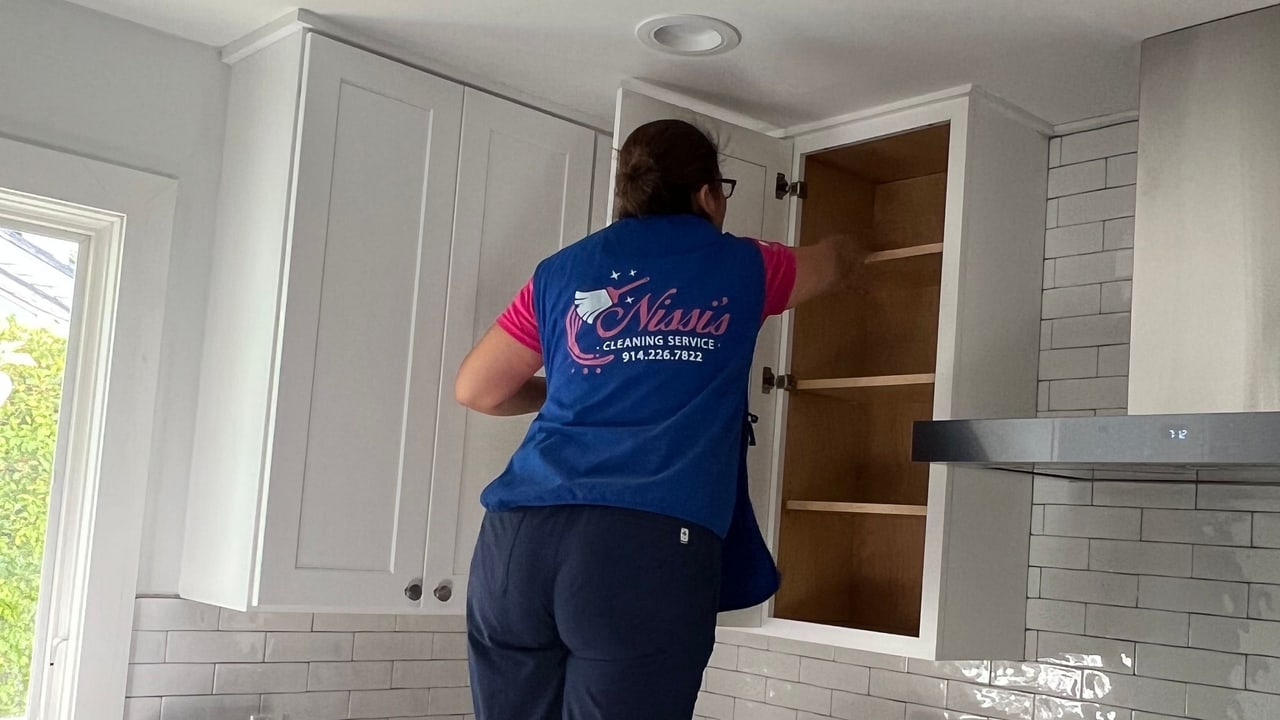 Interior Cabinet Cleaning by Nissi's Cleaning Service